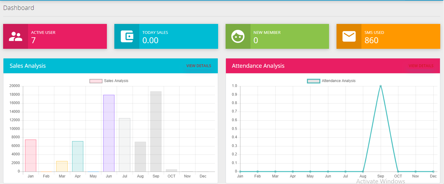 Club management software